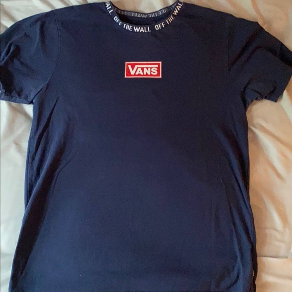 Navy Blue Vans T Shirt